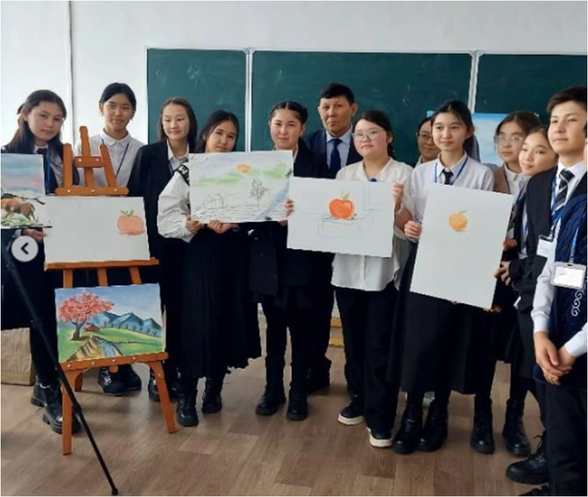 Танымдық үзілістегі ART студия