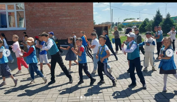 Мектеп жанындағы жазғы лагерь