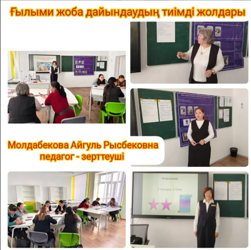 Ғылыми жоба дайындаудың тиімді жолдары