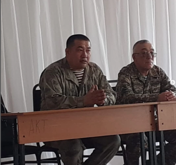 "Абай облысының жұмылдыру даярлығы және азаматтық қорғау басқармасы" ММ басшысы Ақылжан Ақиқатұлы оқушыларымен кездесу өткізді